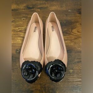 Melissa Women's Doll Fem Ad Closed Toe Ballet Flats size 6